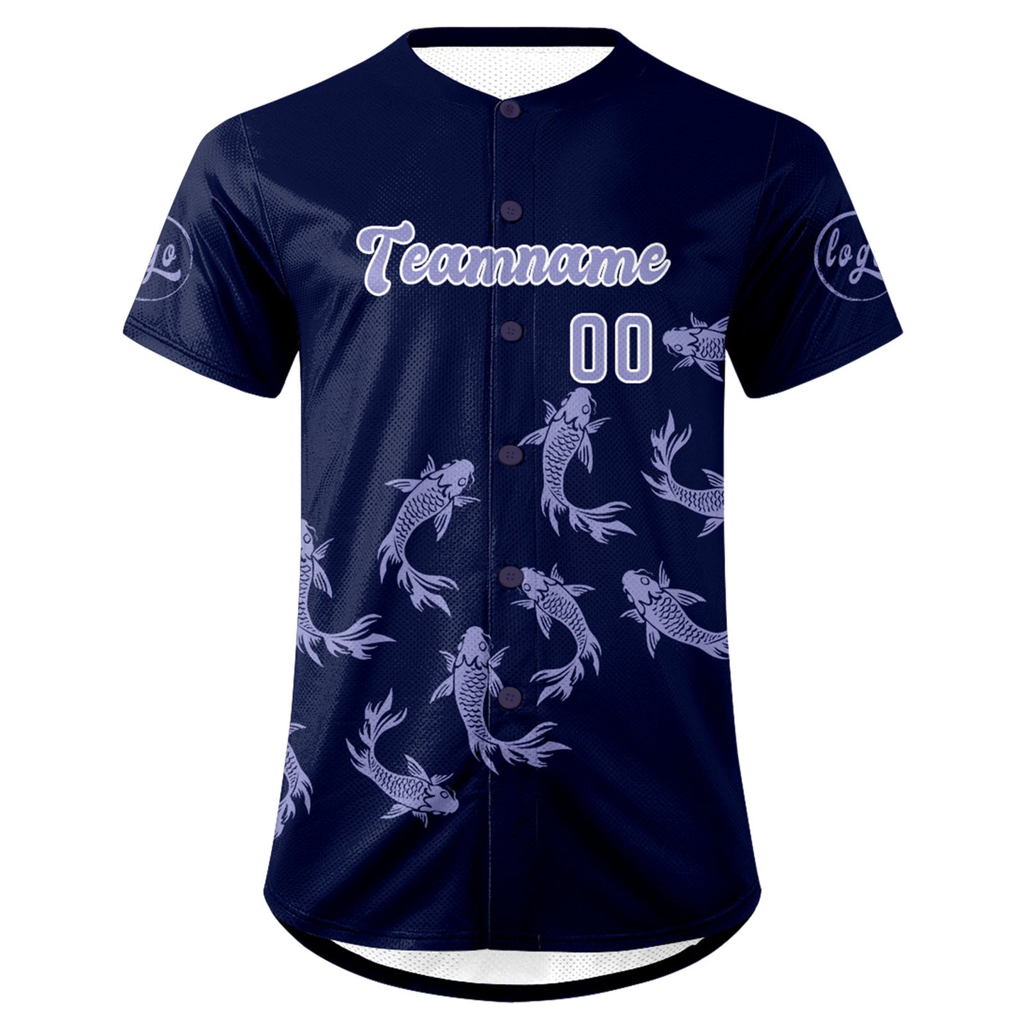 Custom Dark Purple Light Purple Baseball Jersey Personalized Gradient Team Uniforms Shirt with Name Number