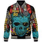Custom Teal Yellow Varsity Jackets for Men Women Youth Personalized Letterman Jackets