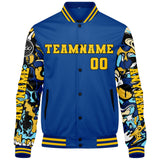 Custom Royal Varsity Jackets for Men Women Youth Personalized Letterman Jackets