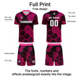 Custom Black Powder Uniform Jersey Kids Adults Personalized Set Jersey Shirt