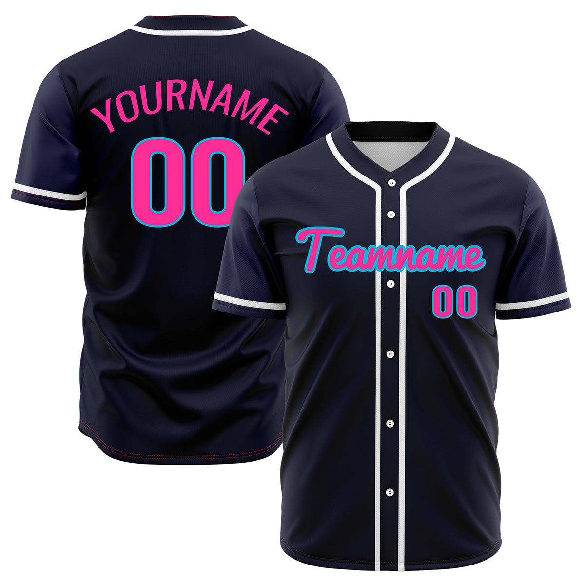 Custom Black Hip Hop Baseball Jersey Stitched Printed - Personalized Name Number Shirts #BB-0919-0041