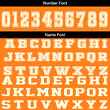 Custom Orange Cream Basketball Jersey Uniform Suit Printed Your Logo Name Number