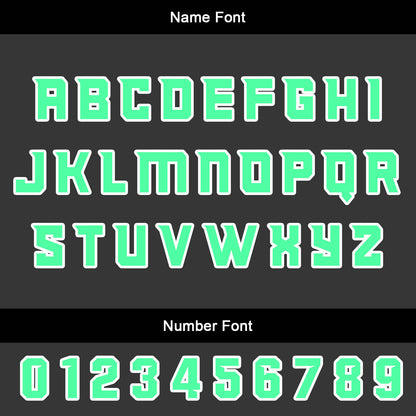 Custom Fluorescent Green Basketball Jersey Uniform Suit Printed Your Logo Name Number