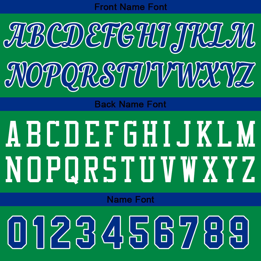 Custom Kelly Green Royal Basketball Jersey for Men Women Adult Youth Stitched Name Number Logo