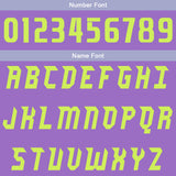 Custom Purple Light Green Reversible Basketball Suit for Adults and Kids Personalized Jersey