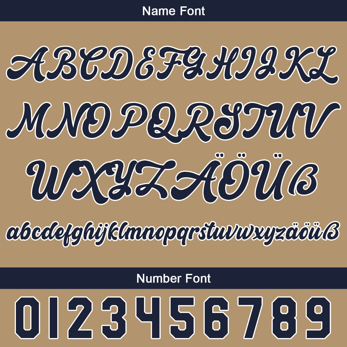 Custom Old Gold Navy Baseball Jersey Personalized Gradient Team Uniforms Shirt with Name Number