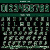 Custom Dark Green Black Cream Varsity Jackets for Men Women Youth Personalized Letterman Jackets