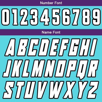 Custom Cyan Dull Purple Reversible Basketball Suit for Adults and Kids Personalized Jersey