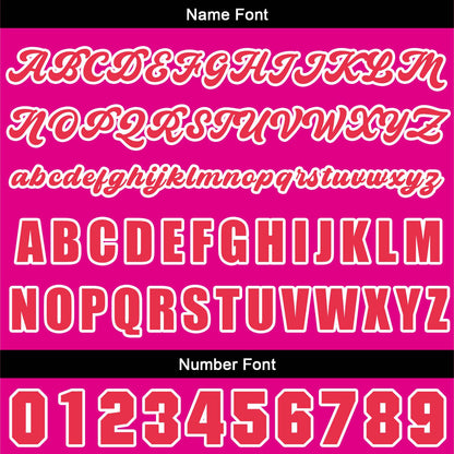 Custom Pink Button Down Baseball Jersey for Men Women Adult Youth Print Name Number Logo