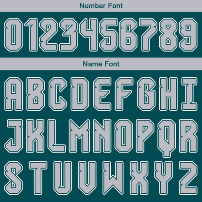Custom Green Gray White Basketball Jersey Uniform Suit Printed Your Logo Name Number