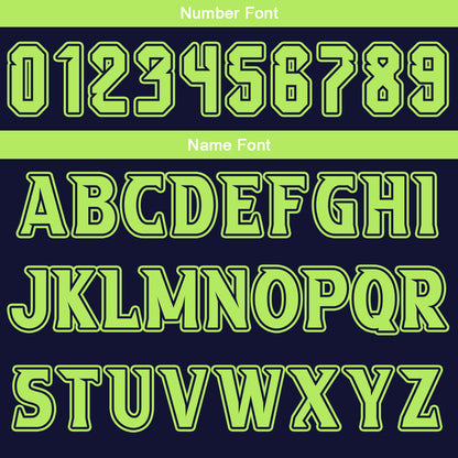 Custom Navy Green Reversible Basketball Suit for Adults and Kids Personalized Jersey