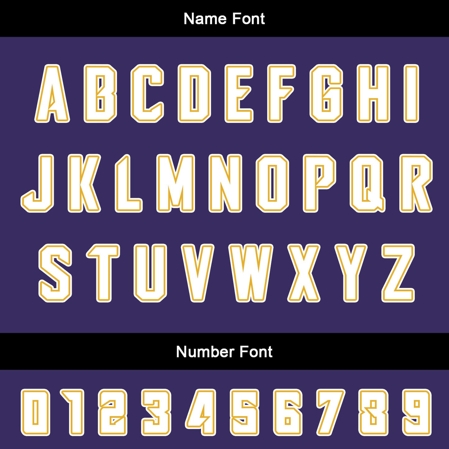 Custom Dark Purple Yellow Uniform Jersey Kids Adults Personalized Set Jersey Shirt