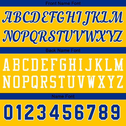 Custom Yellow Royal Basketball Jersey for Men Women Adult Youth Stitched Name Number Logo