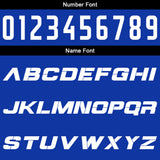 Custom Blue Black Reversible Basketball Suit for Adults and Kids Personalized Jersey
