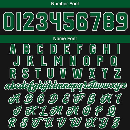 Custom Green Black Varsity Jackets for Men Women Youth Personalized Letterman Jackets