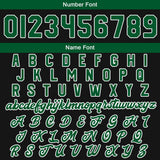 Custom Green Black Varsity Jackets for Men Women Youth Personalized Letterman Jackets