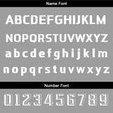 Custom Gray Basketball Jersey Uniform Suit Printed Your Logo Name Number