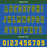 Custom Green Color Blue Varsity Jackets for Men Women Youth Personalized Letterman Jackets