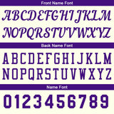 Custom Cream-Purple Basketball Jersey for Men Women Adult Youth Stitched Name Number Logo