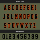 Custom Black Olive Green Varsity Jackets for Men Women Youth Personalized Letterman Jackets