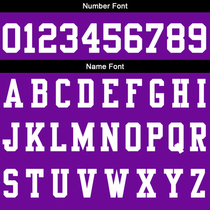 Custom Purple Black Football Gradient Polo Shirts  Add Your Unique Logo/Name/Number
