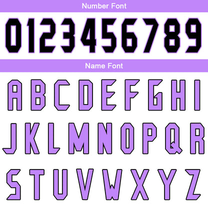 Custom White Purple Basketball Jersey Uniform Suit Printed Your Logo Name Number