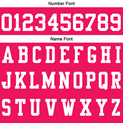 Custom Light Pink White Football Polo Shirts  Add Your Unique Logo/Name/Number