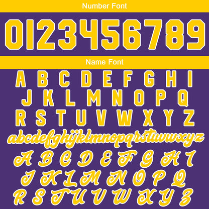 Custom Purple Yellow Varsity Jackets for Men Women Youth Personalized Letterman Jackets