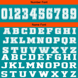 Custom Cyan Orange Basketball Jersey Uniform Suit Printed Your Logo Name Number