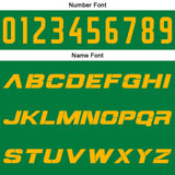 Custom Green White Reversible Basketball Suit for Adults and Kids Personalized Jersey