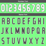 Custom Green Grey Basketball Jersey Uniform Suit Printed Your Logo Name Number