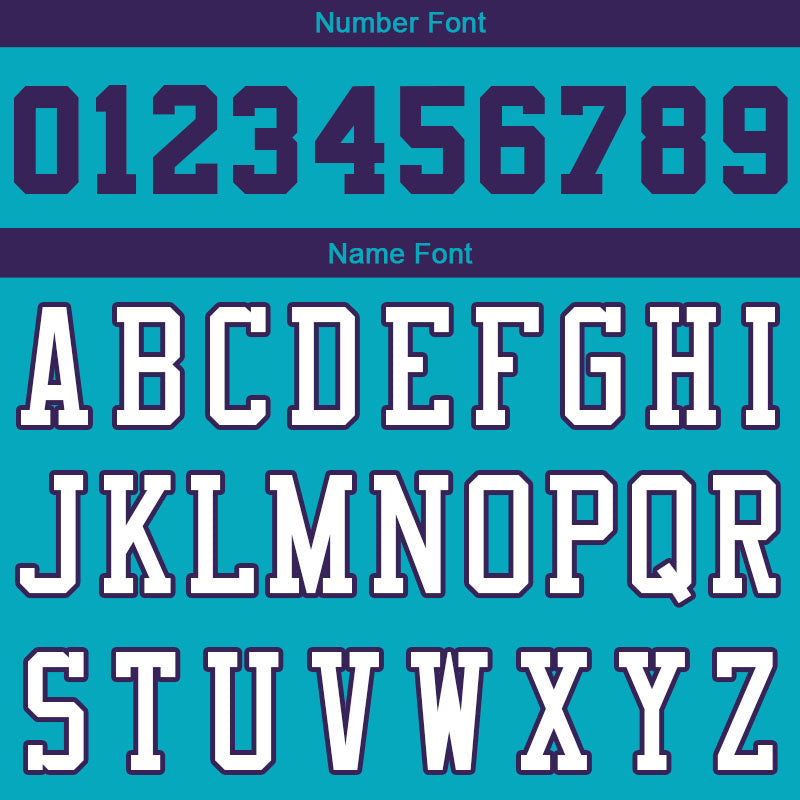 Custom Stitched Basketball Jersey for Men, Women And Kids Teal-Purple-White