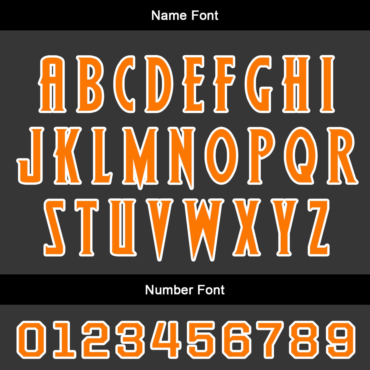 Custom Black Orange Uniform Jersey Kids Adults Personalized Set Jersey Shirt