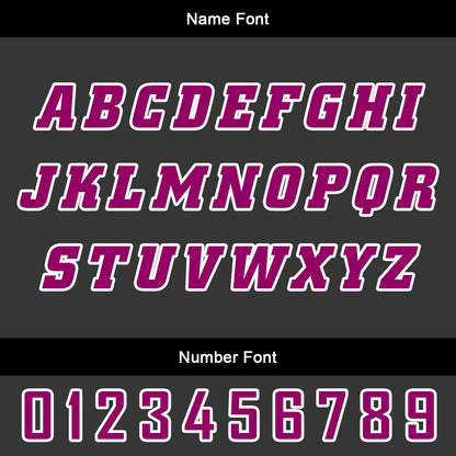 Custom Rose Purple Basketball Jersey Uniform Suit Printed Your Logo Name Number