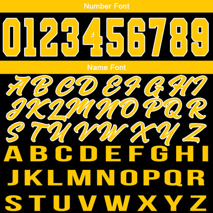 Custom Black Yellow Basketball Jersey for Men Women Adult Youth Stitched Name Number Logo
