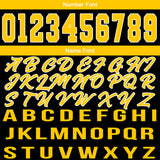 Custom Black Yellow Basketball Jersey for Men Women Adult Youth Stitched Name Number Logo