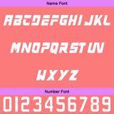 Custom Purple Pink Baseball Jersey Personalized Gradient Team Uniforms Shirt with Name Number