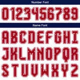 Custom White Blue Red Basketball Jersey Uniform Suit Printed Your Logo Name Number