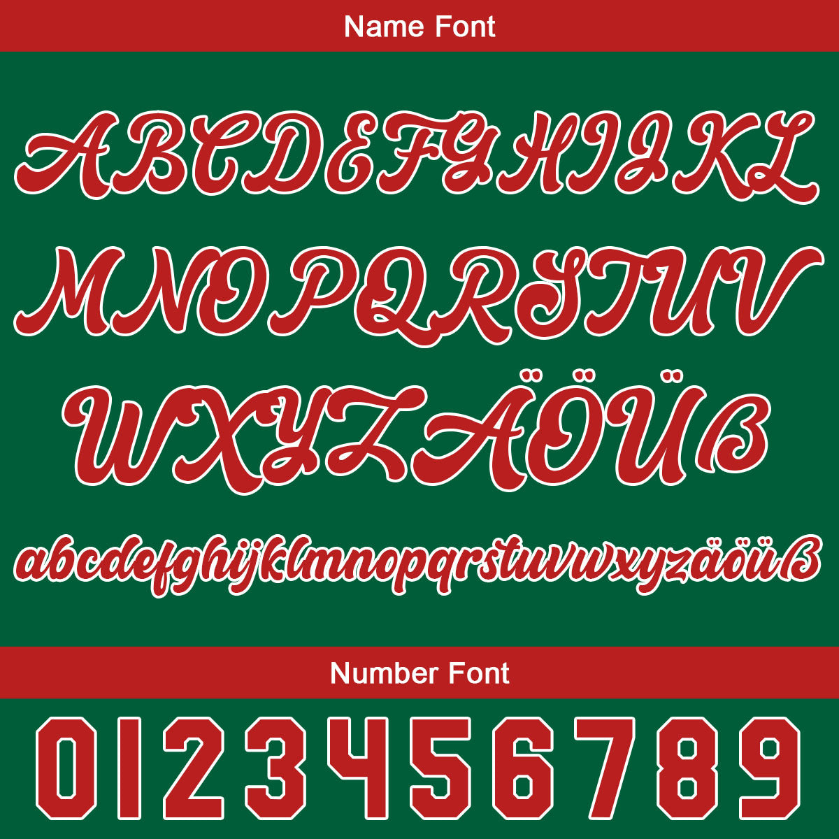 Custom Kelly Green Red Baseball Jersey Personalized Gradient Team Uniforms Shirt with Name Number