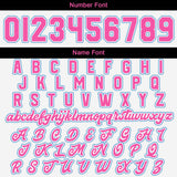 Custom White Light Blue Pink Varsity Jackets for Men Women Youth Personalized Letterman Jackets