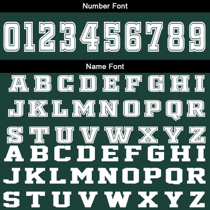 Custom Green White Basketball Jersey Uniform Suit Printed Your Logo Name Number
