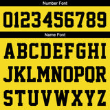 Custom Yellow Short Sleeve Hoodies for Men Women Shirts with Hoods Printed Name Logo