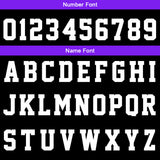 Custom Black Purple Reversible Basketball Suit for Adults and Kids Personalized Jersey