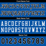 Custom Royal-Black Basketball Jersey for Men Women Adult Youth Stitched Name Number Logo