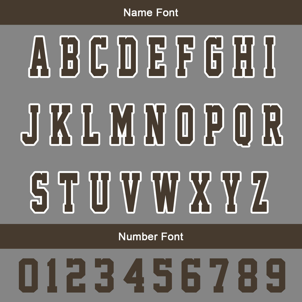 Custom Brown Dull Grey Varsity Jackets for Men Women Youth Personalized Letterman Jackets