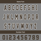 Custom Brown Dull Grey Varsity Jackets for Men Women Youth Personalized Letterman Jackets