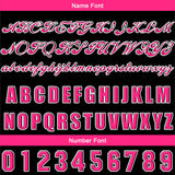 Custom Pink Button Down Baseball Jersey for Men Women Adult Youth Print Name Number Logo