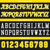 Custom Black-Yellow Basketball Jersey for Men Women Adult Youth Stitched Name Number Logo