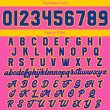 Custom Pink Yellow Royal Varsity Jackets for Men Women Youth Personalized Letterman Jackets