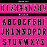 Custom Pink Black Basketball Jersey Uniform Suit Printed Your Logo Name Number